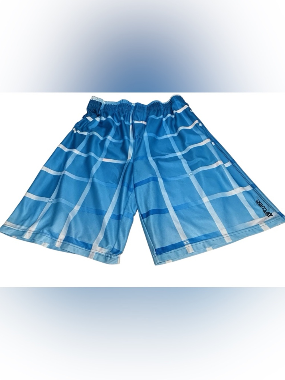 Rip Curl Blue Elastic Waist Athletic Board Shorts sz XL. 1406